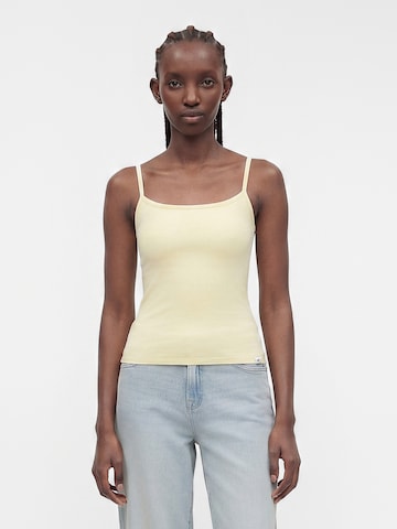 Haut HOLLISTER en jaune : devant