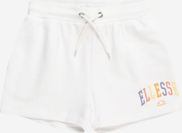 ELLESSE Regular Pants 'Vicenzo' in White: front