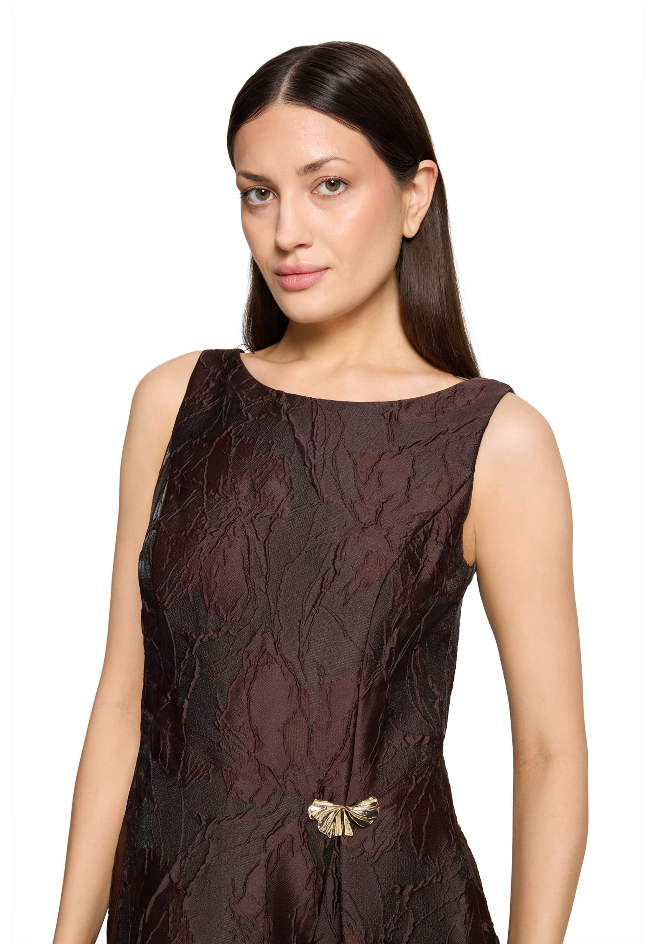 Vera Mont Cocktail Dress in Brown