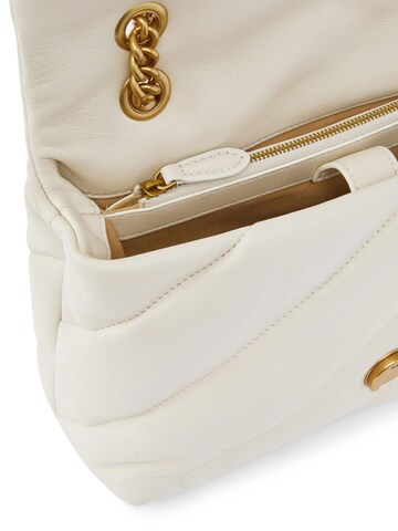 PINKO - Malas de tiracolo 'Pinko Sacs à main Love Puff Classic Cl Sheep Nap Blanc' em branco