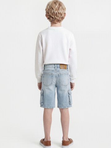 Calvin Klein Jeans Loosefit Shorts  'Andrew' in Blau
