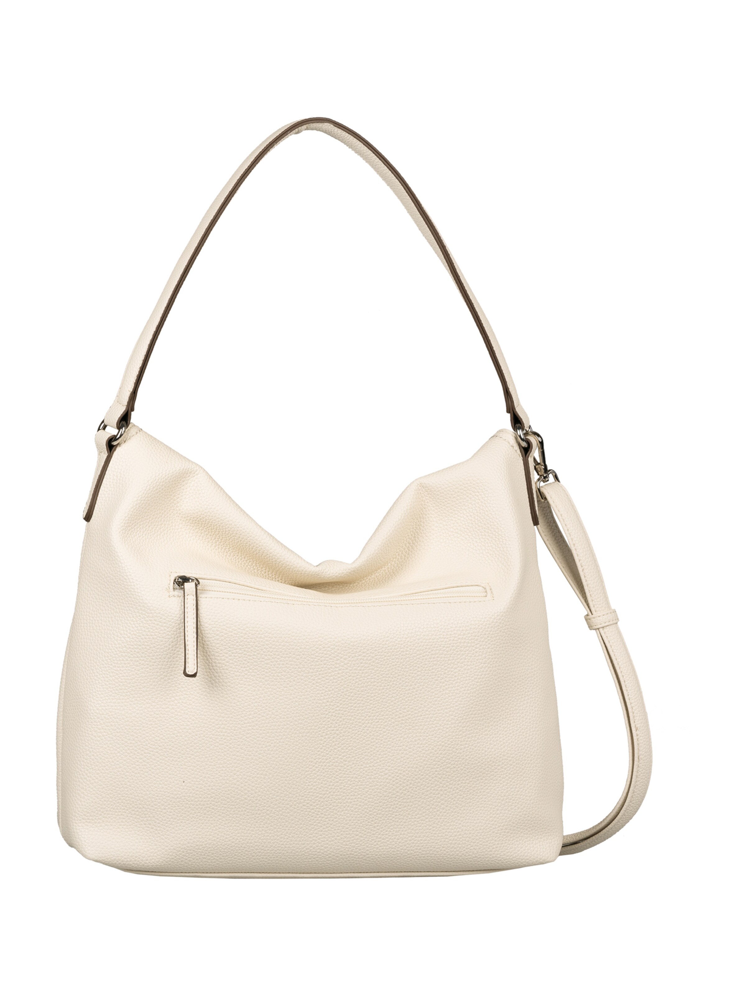 TOM TAILOR Schultertasche 'Malia' in Weiß