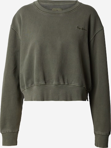 Pepe Jeans - Sweatshirt 'Adriana' em verde: frente