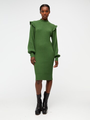 Abito in maglia 'Diva' di OBJECT in verde