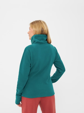 BENCH Fleece jas 'Funnel' in Groen