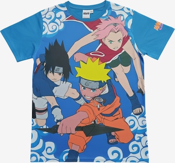 Naruto Shirt 'Susake Sakura' in Blue: front