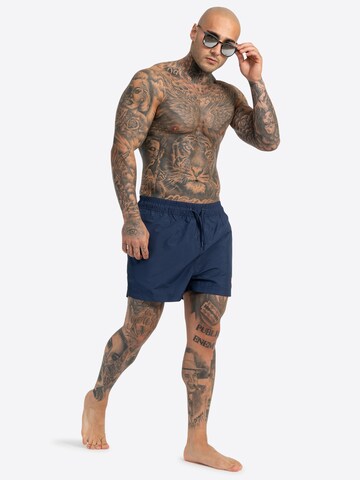LONSDALE Regular Beachshorts  'KILSTAY' in Blau