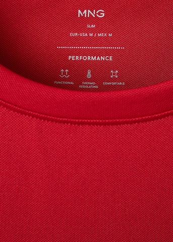 MANGO MAN Shirt 'Escala' in Red