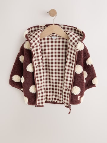 Next Fleece jacket in Brown