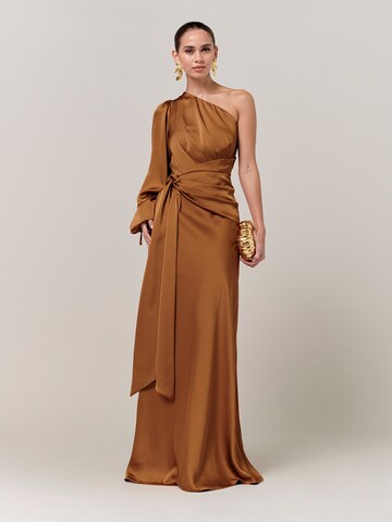 ruda Sável Vakarinė suknelė 'Pollie': priekis