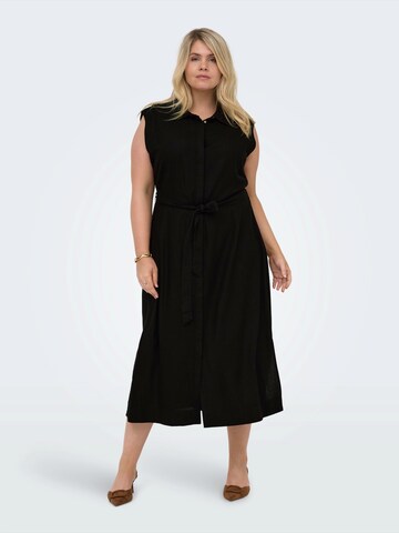 ONLY Carmakoma - Vestido camisero 'CARGOA' en negro