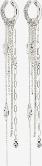 Auskarai 'Drue' iš Pilgrim, spalva – sidabrinė / skaidri spalva, Prekių apžvalga