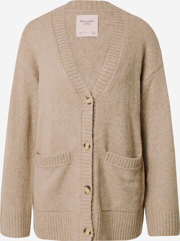 Abercrombie & Fitch Cardigan i brun: forside