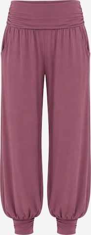True North Hose 'Yogahose' in Pink: Vorderseite