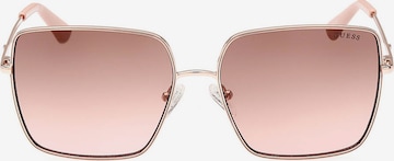 GUESS Sonnenbrille in Gold: Vorderseite