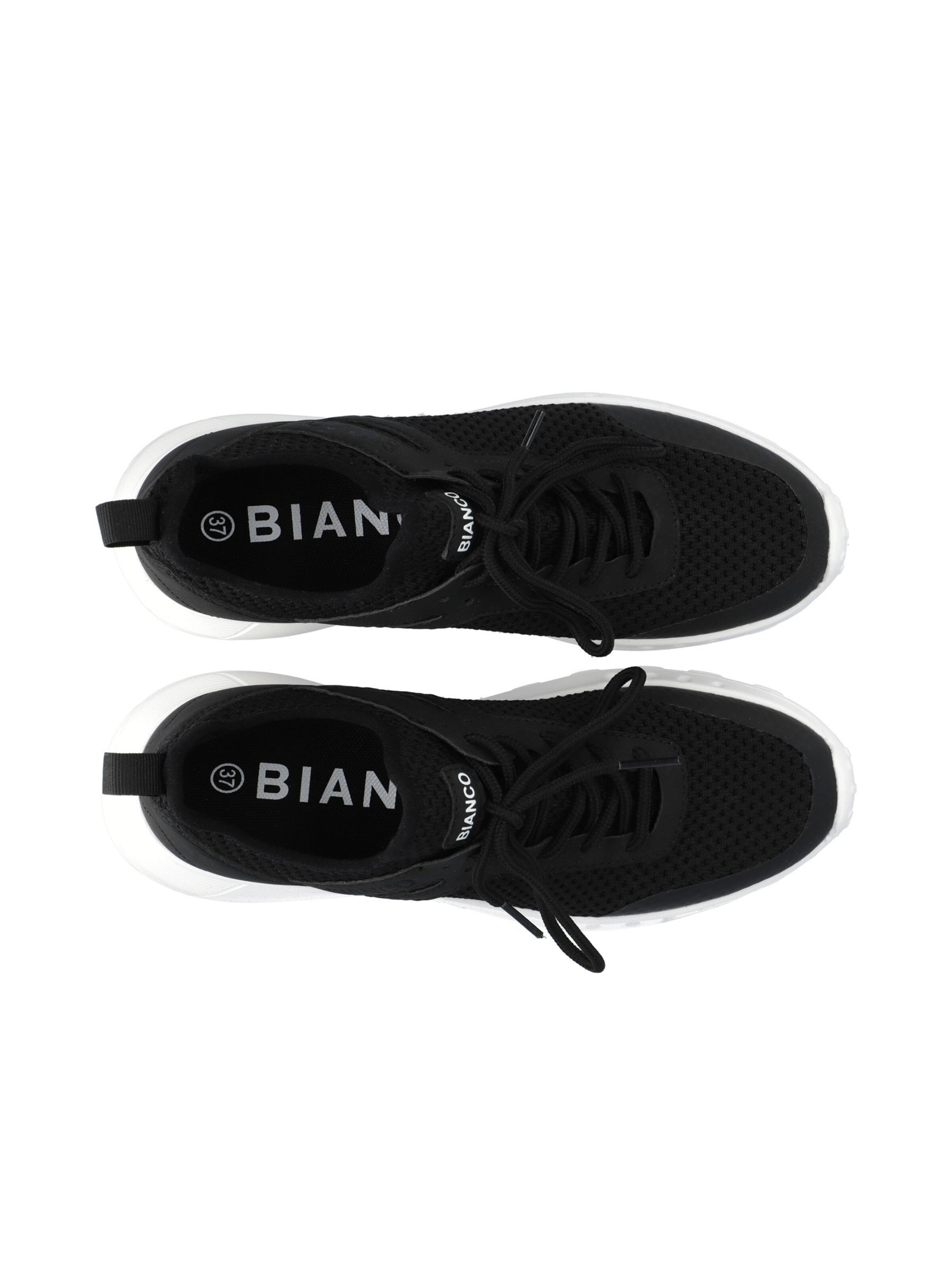 Bianco Platform trainers 'LAUREN' in Black