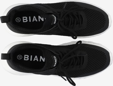 Bianco Sneakers laag 'LAUREN' in Zwart