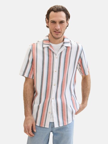 TOM TAILOR Comfort fit Overhemd in Gemengde kleuren: voorkant