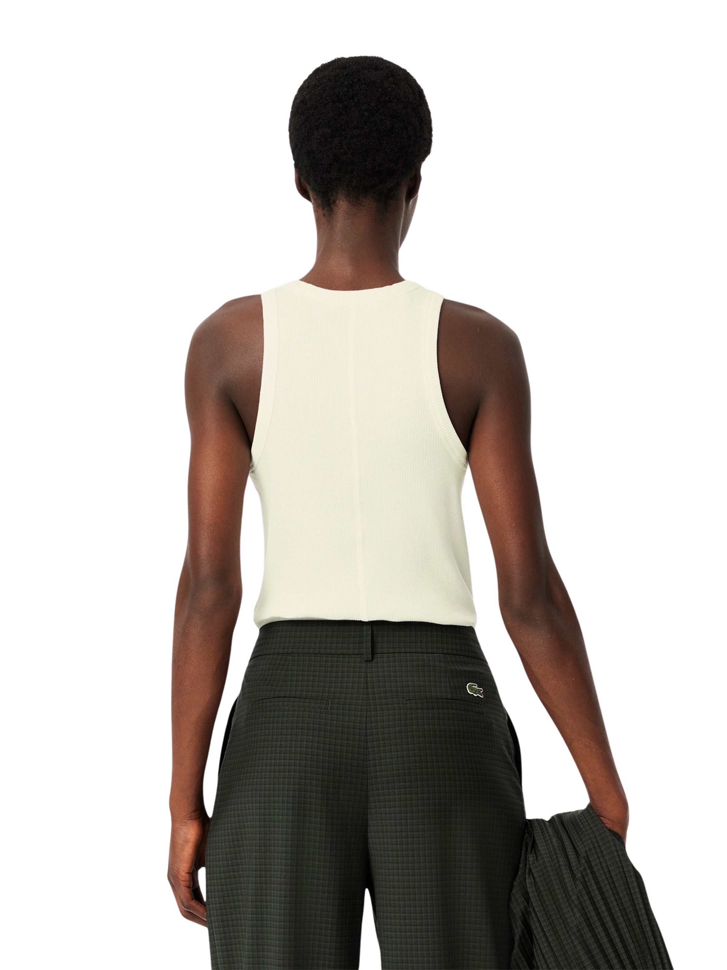 LACOSTE Top – bílá