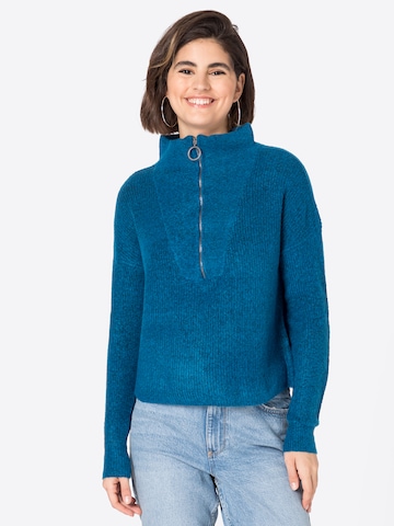 Pullover 'New Alice' di Noisy may in blu: frontale