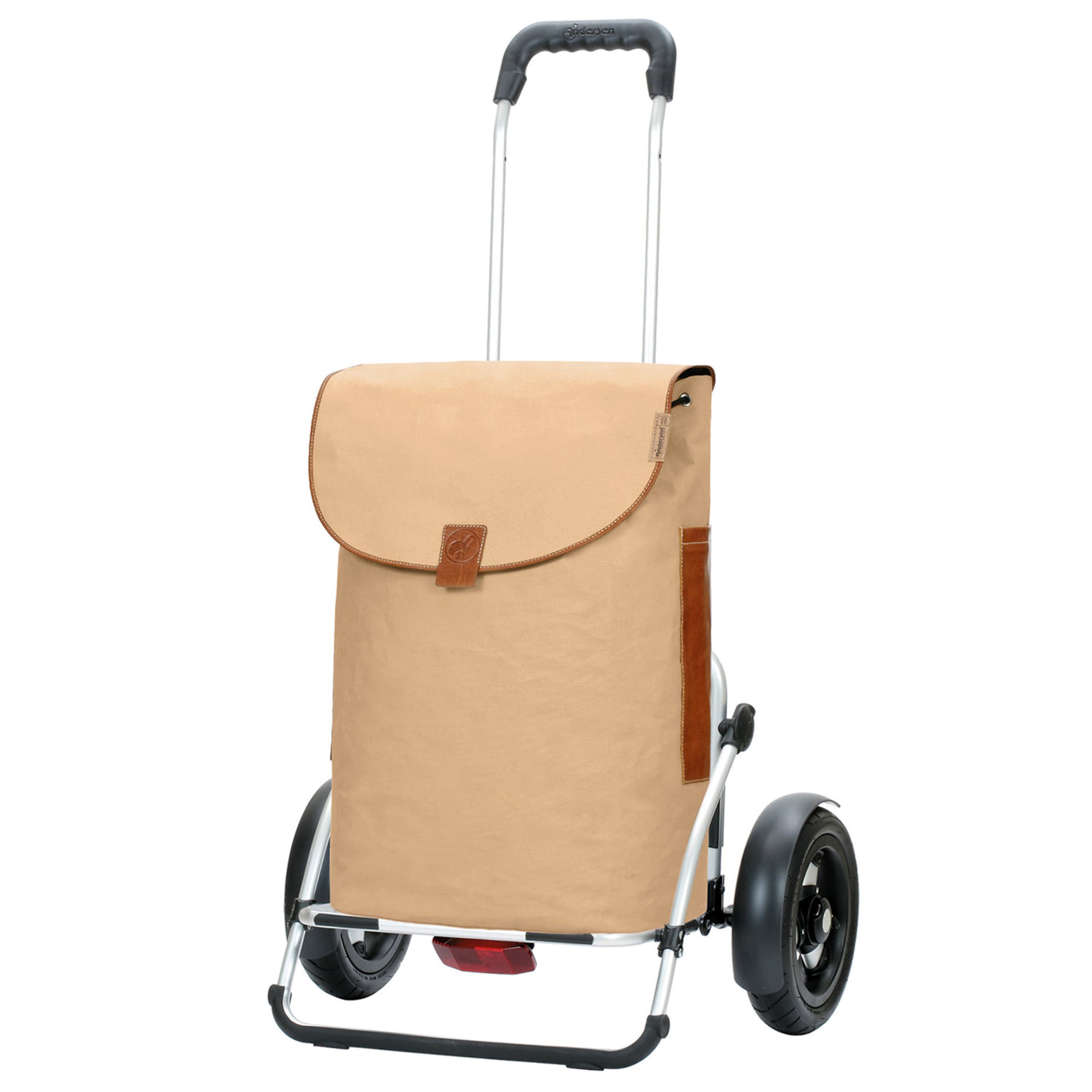 Andersen Shopper Trolley in Beige: Vorderseite