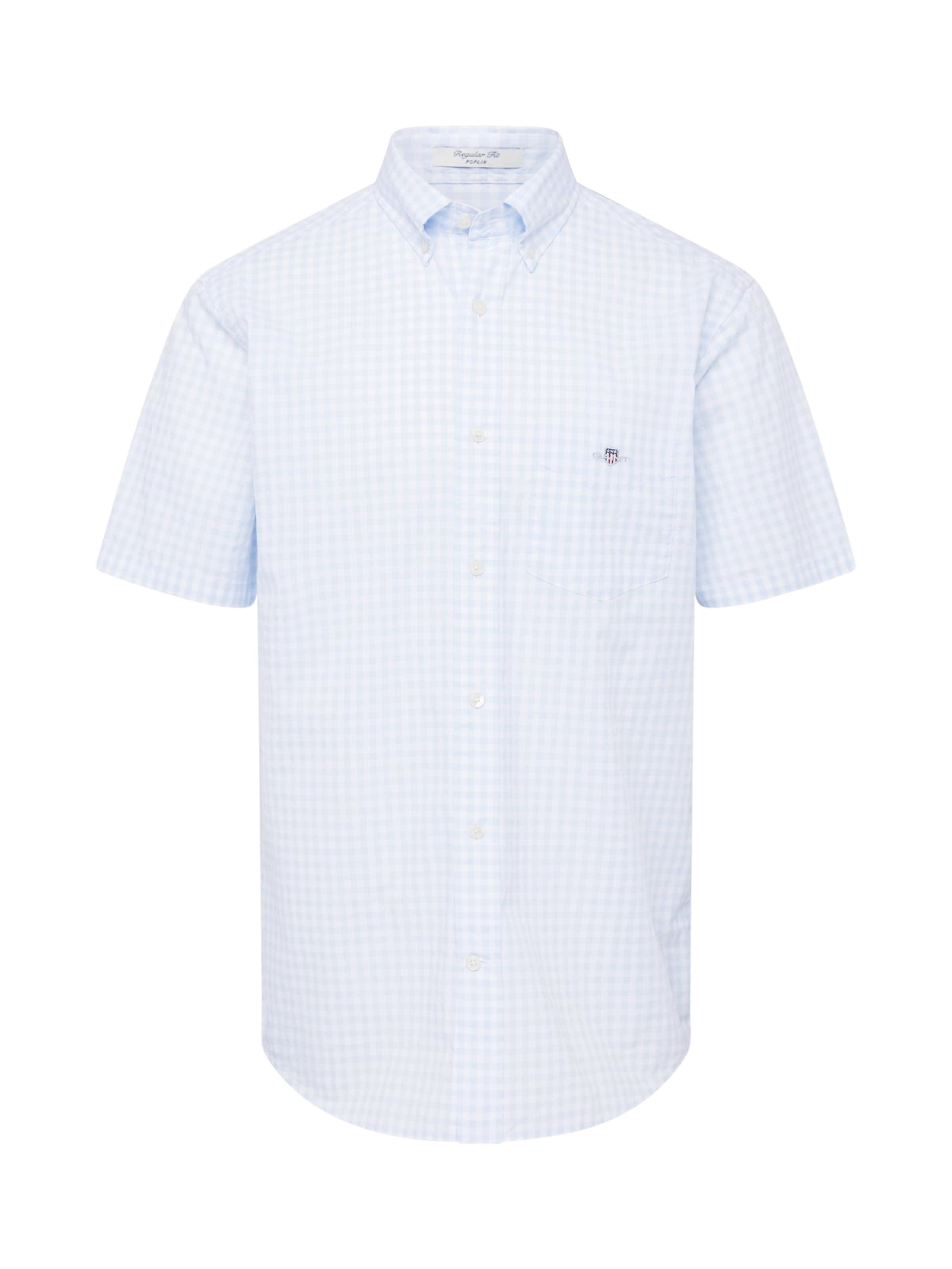 GANT Regular fit Button Up Shirt in Blue: front