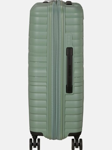 Trolley 'FLYTWIST SPINNER 67/24 TSA EXP' di American Tourister in verde