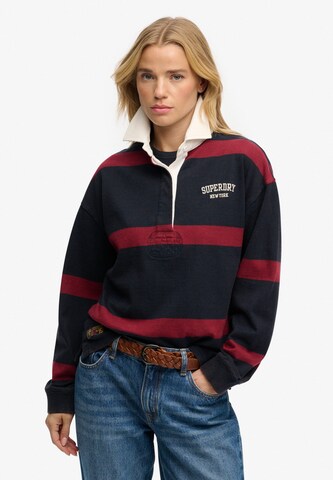 Superdry & Co Poloshirt 'Heritage' in Blau: Vorderseite