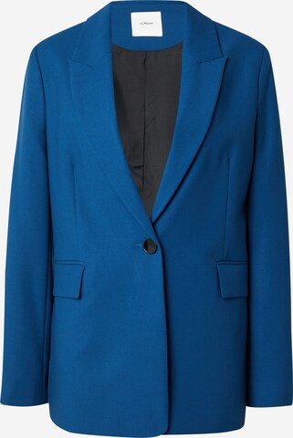 s.Oliver BLACK LABEL Blazer in Blau: predná strana