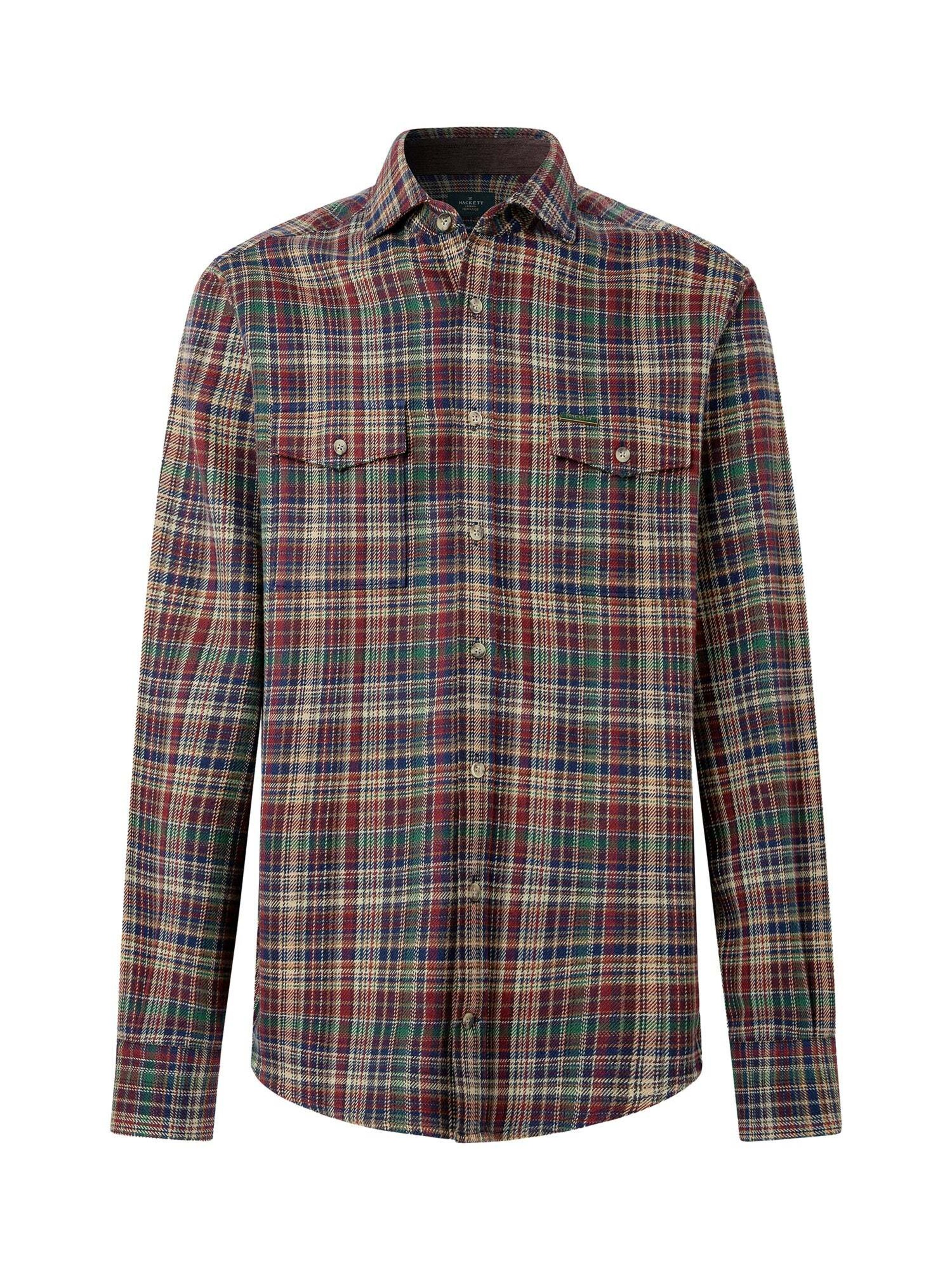 Regular fit Camicia 'Heritage Coutry' di Hackett London in blu: frontale