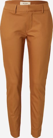 Pantalon MOS MOSH en marron : devant
