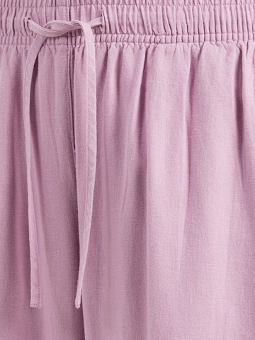 TOPSHOP Wide leg Παντελόνι 'LAKIA' σε λιλά