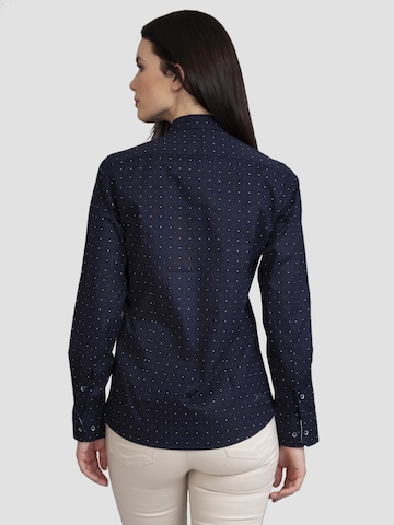 Sir Raymond Tailor Blouse 'Derry' in Blauw