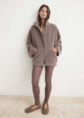 MANGO Between-Season Jacket in Brown