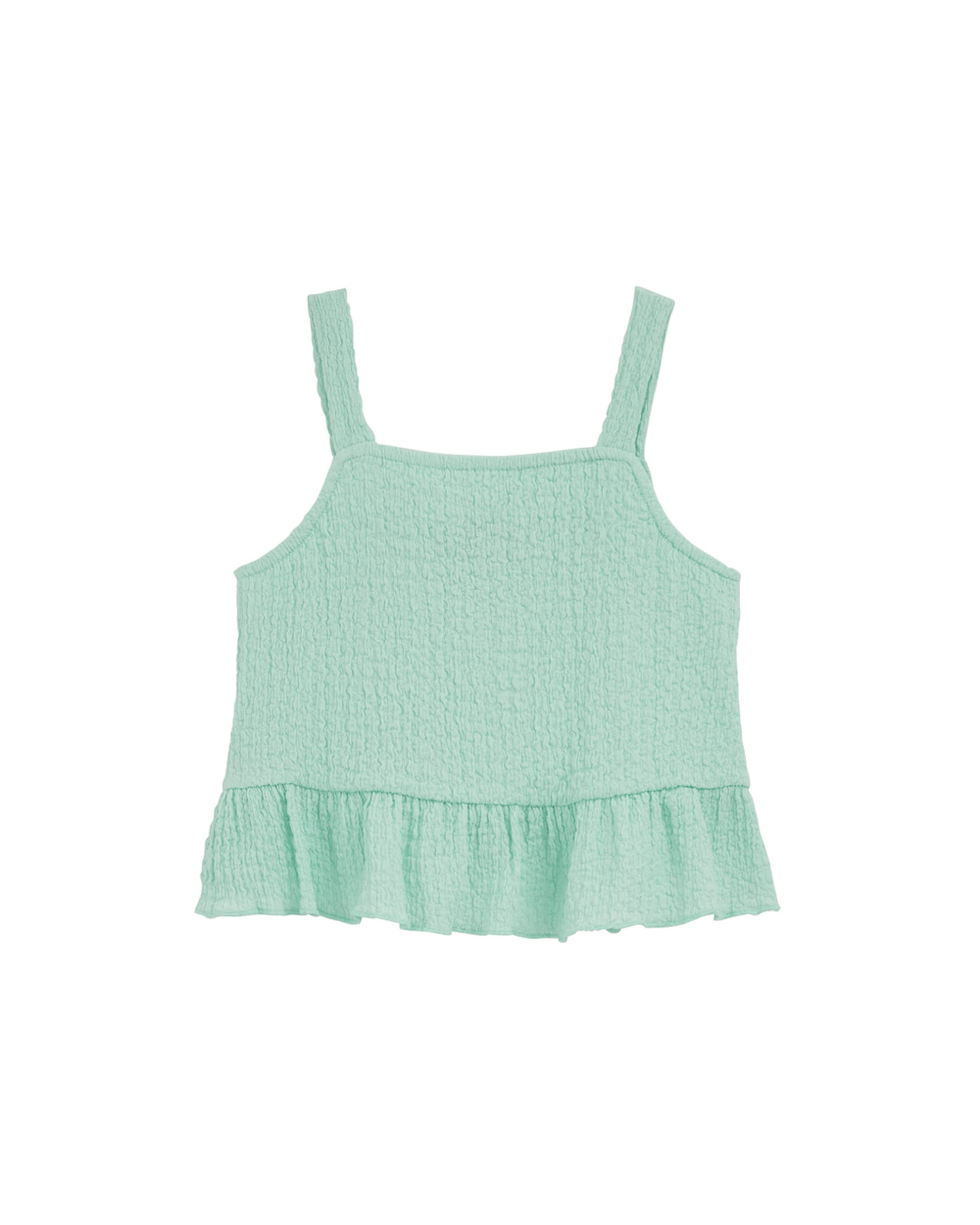 WE Fashion Top – zelená: přední strana