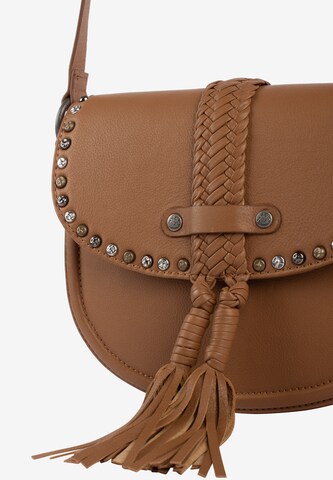 DreiMaster Vintage Crossbody Bag 'Incus' in Brown