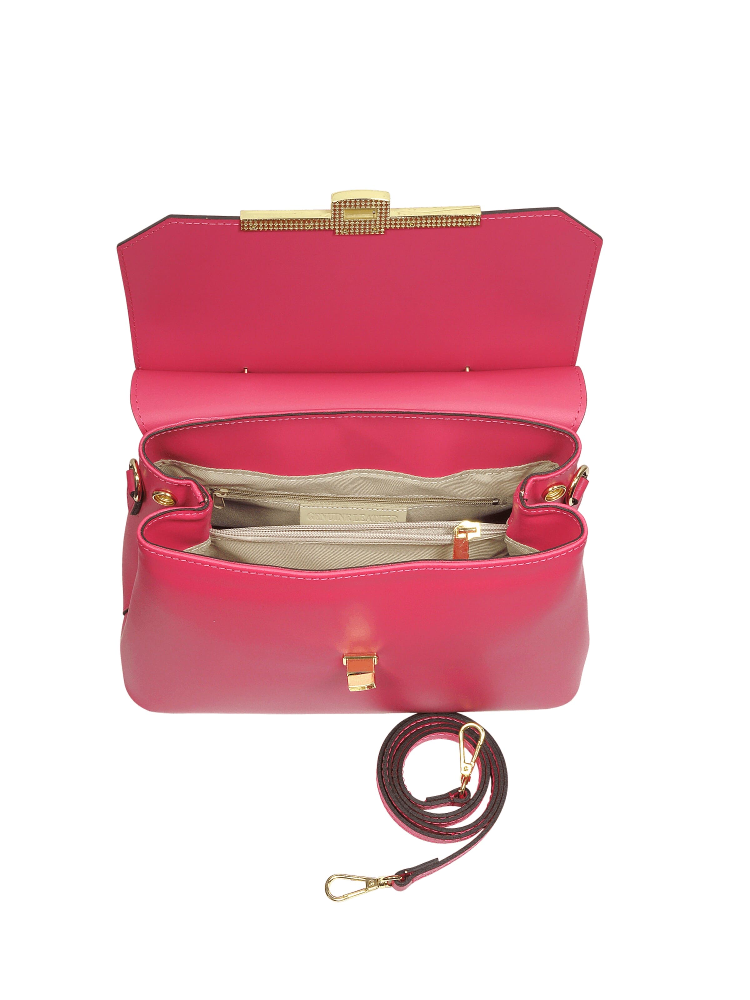 LeParmentier - Bolso de mano 'Atlanta' en rosa
