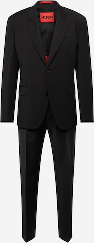 HUGO Red Regular Suit 'Kris' in Black: front