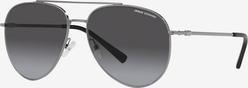 ARMANI EXCHANGE Sunglasses in Black: front