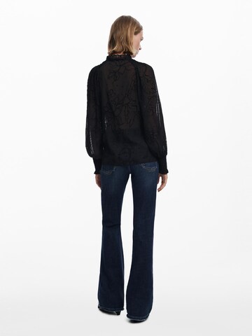 Desigual - Blusa en negro