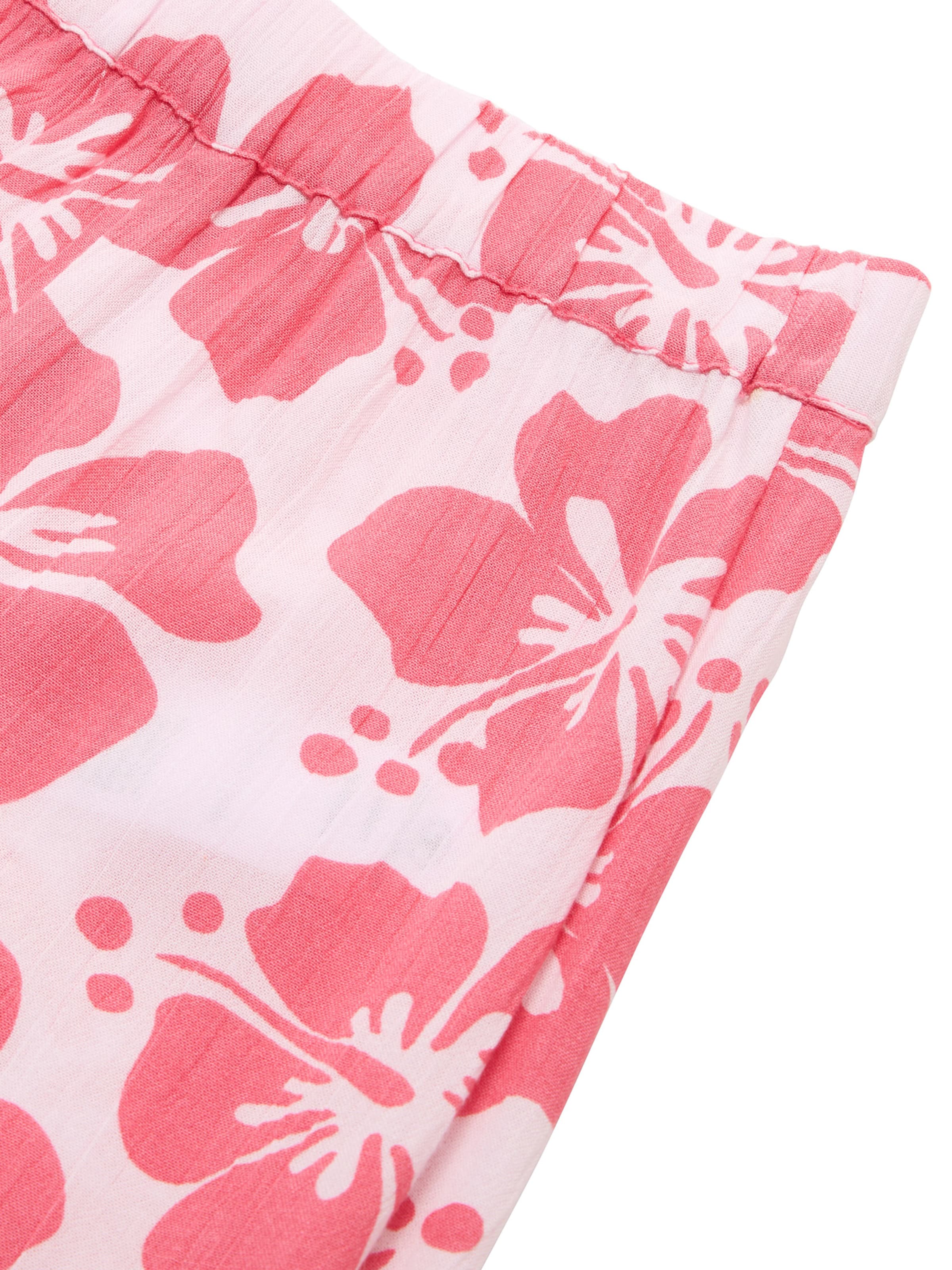 TOM TAILOR Wide Leg Hose in Pink