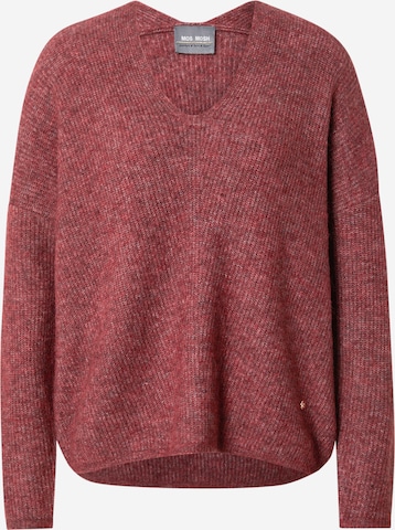 MOS MOSH Sweater in Red: front