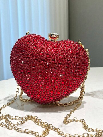 Tomshop24-7 Clutch 'Herz' in Red