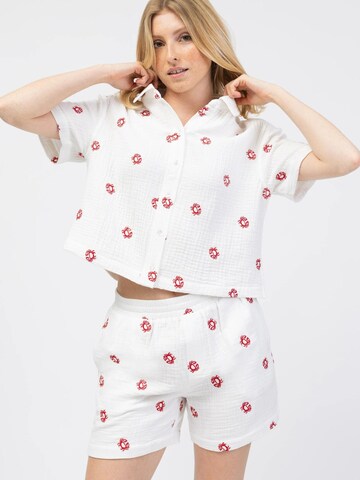 BROKE + SCHÖN Blouse in White