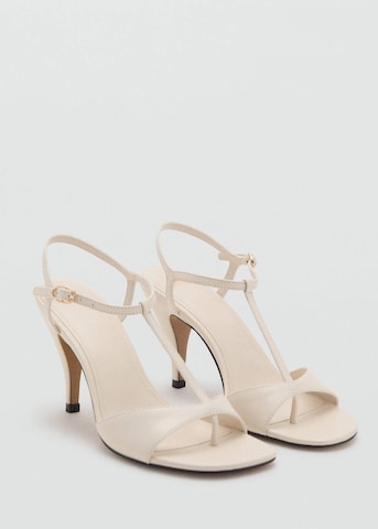 MANGO Zehentrenner in Beige