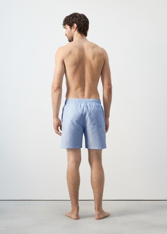 MANGO MAN Board Shorts 'Seerf' in Blue