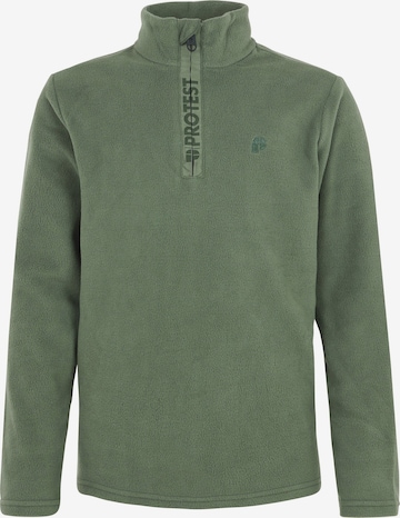 PROTEST Sportsweatshirt 'PERFECTY JR' in Grün: Vorderseite