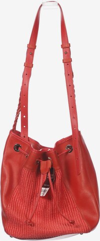 Weekend Max Mara Handtasche gross Leder One Size in Rot: predná strana