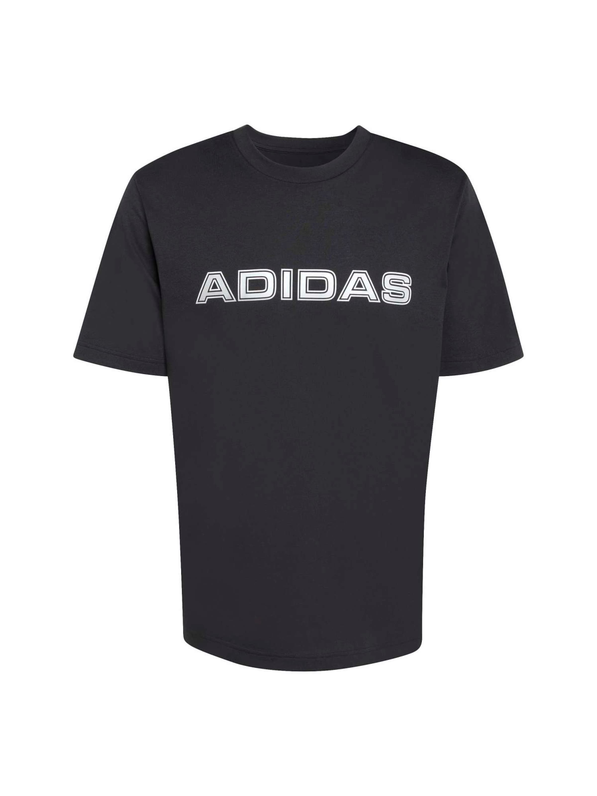 T-Shirt fonctionnel 'HOT TT' ADIDAS SPORTSWEAR en noir : devant