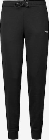 SNOCKS Workout Pants in Black: front